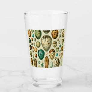Verre Vintage Bird Eggs French Fish Egg