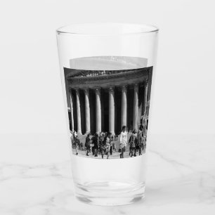 Verre Vintage USA Washington Memorial Lincoln