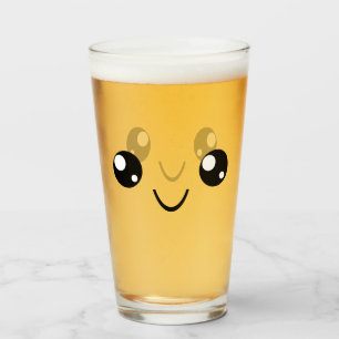 Verre Visage souriant