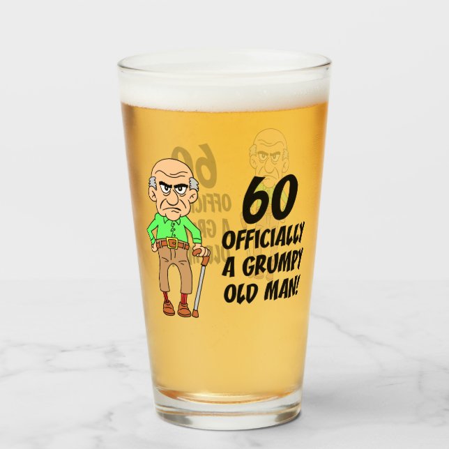 Verre Vitrail du 60e anniversaire de l'âge officiel du v (Devant (rempli))