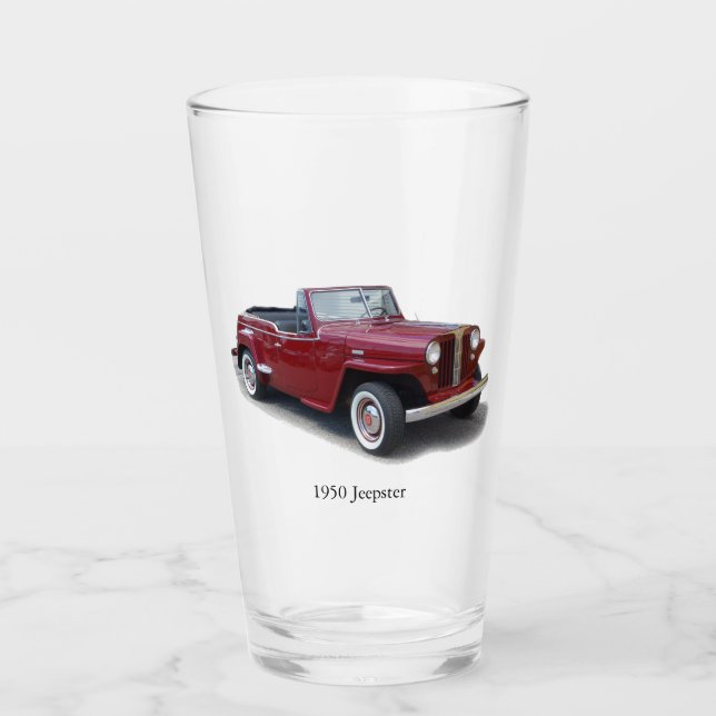 Verre Vitre Jeepster 1950 (Devant)