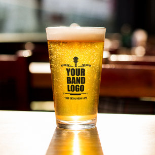 Verre Votre logo de bande