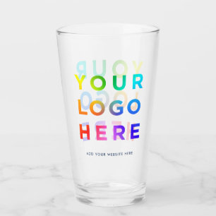 Verre Votre logo Lunettes de bière personnalisées 16oz T