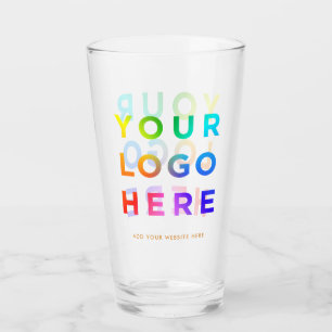 Verre Votre logo Lunettes de bière personnalisées 16oz T
