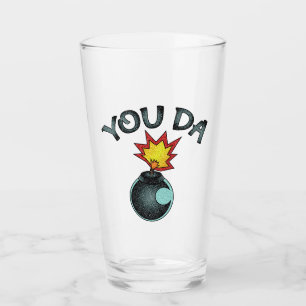 Verre Vous Avez Bombe De Parties scintillant