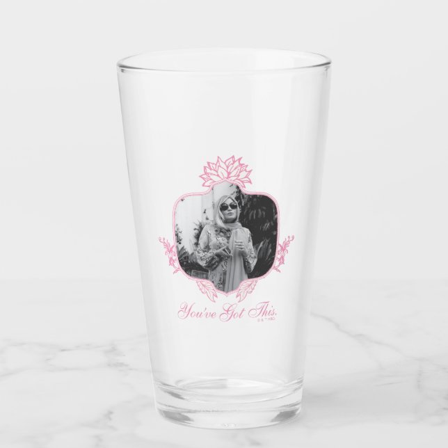 Verre Vous avez ceci - Le Lotus Blanc (Devant)