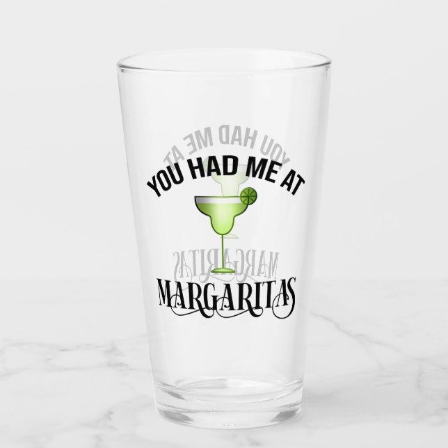 Verre Vous M'Avez Eu À Margaritas (Devant)