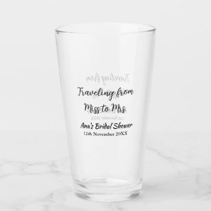Verre Voyage enterrement de vie de jeune fille ajouter n