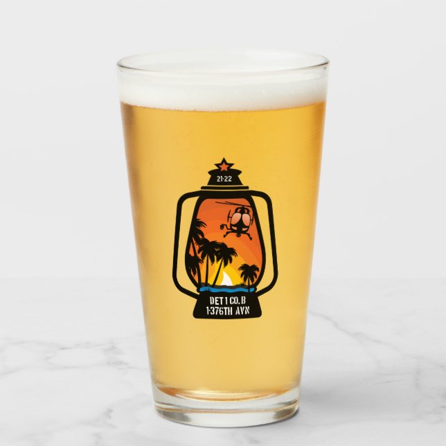 Verre Watchmen SWB Patch Pint Glass (Devant (rempli))