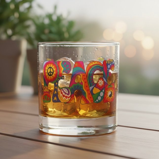 Verre Whiskey Peace (Créateur téléchargé)