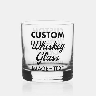 Verre Whiskey personnalisé 12oz.