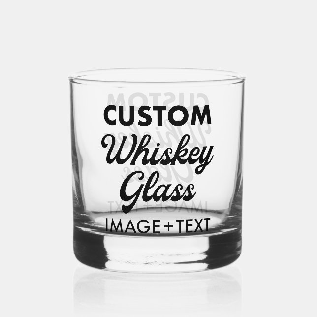 Verre Whiskey personnalisé 12oz. (Recto)