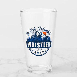 Verre Whistler Colombie-Britannique Canada Ski minimalis