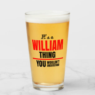 Verre William que tu ne comprendrais pas tiré