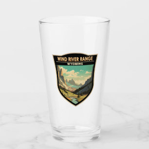 Verre Wind River Range Wyoming Travel Art Vintage