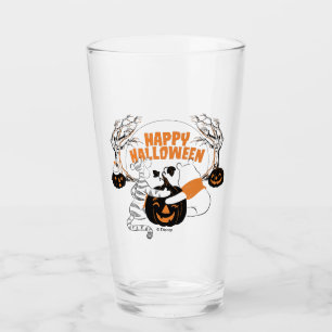 Verre Winnie l'Ourson & Eeyore   Bonne Halloween