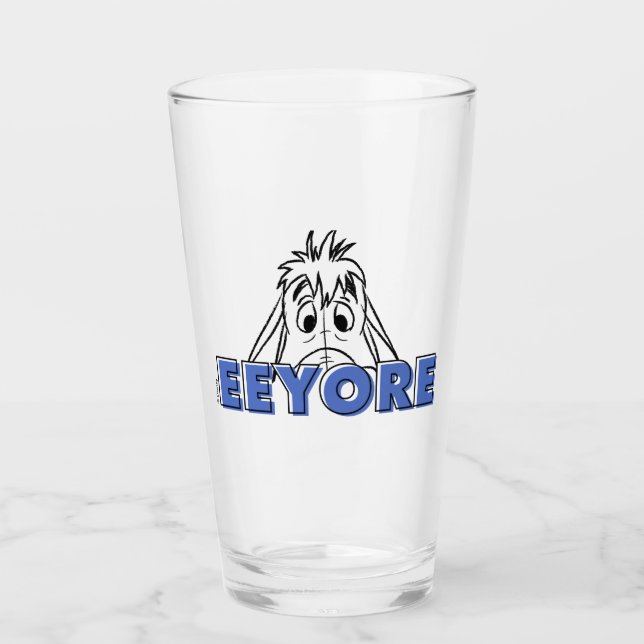 Verre Winnie l'Ourson| Eeyore Peek-A-Boo (Devant)