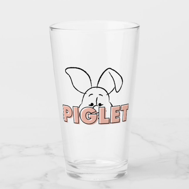 Verre Winnie l'Ourson| Piglet Peek-A-Boo (Devant)