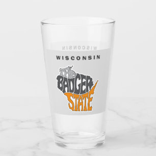 Verre Wisconsin State Pseudo Word Art