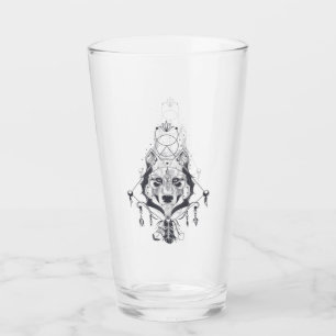 Verre Wolf Boho de la tribu