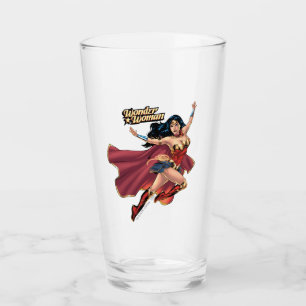 Verre Wonder Woman Portant Cape