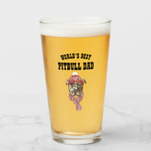 World Best PITBULL DAD Mug - Fun Chien Père Cadeau