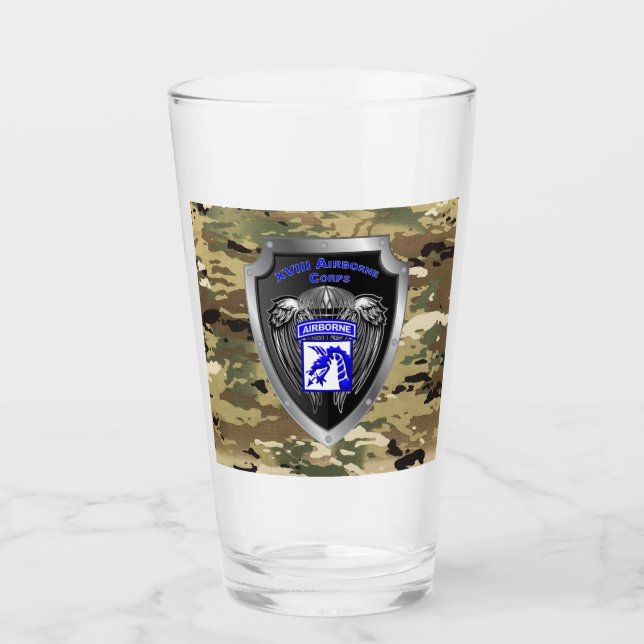 Verre XVIIIe corps aéroporté (Devant)