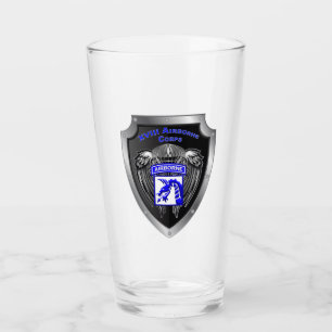 Verre XVIIIe corps aéroporté