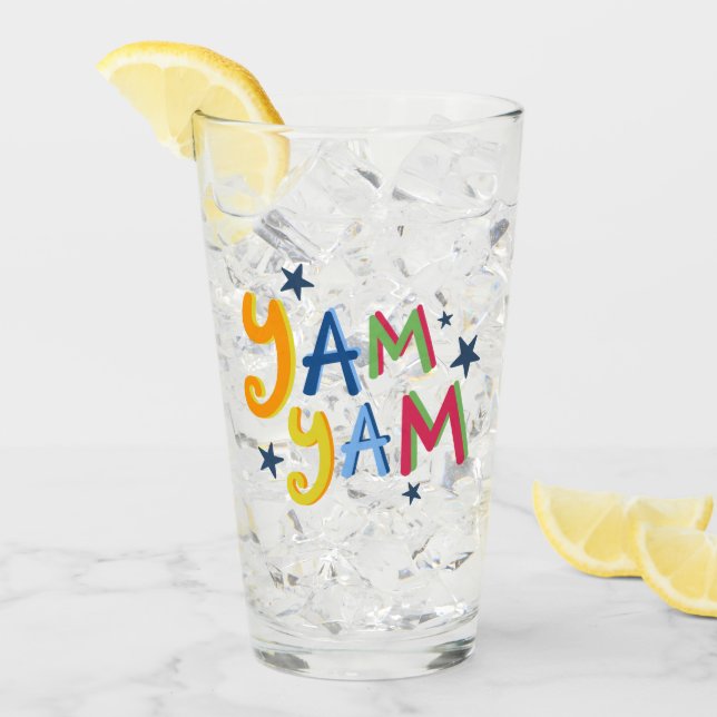 Verre Yam Yam Black Country Glass (Devant glace)