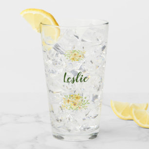 Verre Yellow watercolor floral