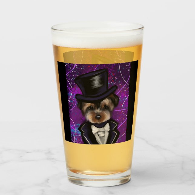 VERRE YORKIE (Devant (rempli))