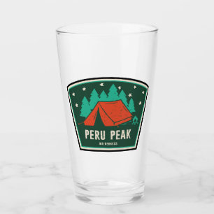 Verre Zone sauvage de Peru Peak, camping dans le Vermont