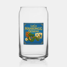 Verres à bière festifs Mahjong