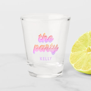 Verres à shot 'The Party' pour enterrement de vie 