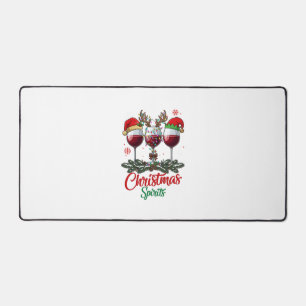 Verres à vin Esprits de Noël Renne Andouillers Pi