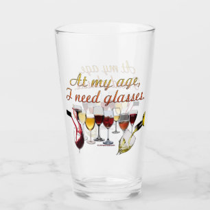 Verres à vin SlipperyJoe's jeu de mots coquin roug