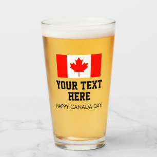 Verres de bière faits sur commande de jour du