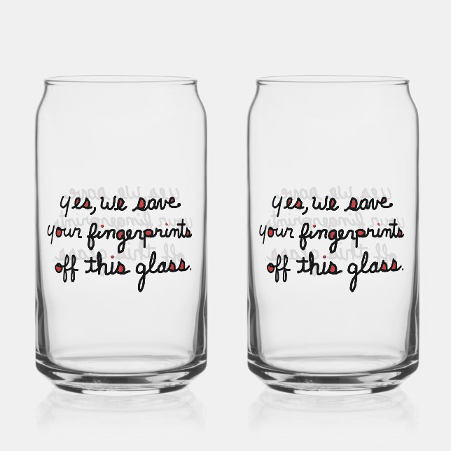 Verres Empreintes Digitales (Recto)