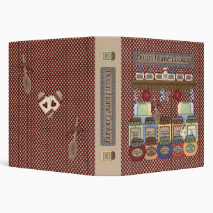 Vers le bas cuisine familiale 1,5" classeur de