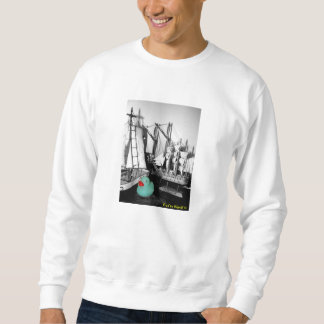 "Vers le bas sweatshirt en caoutchouc de canard