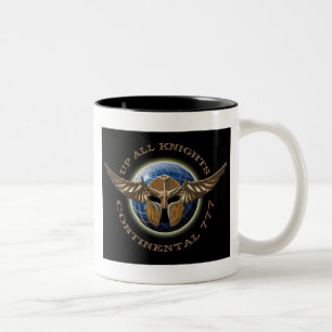 Vers le haut de toute la tasse de chevaliers