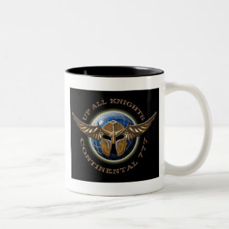 Vers le haut de toute la tasse de chevaliers