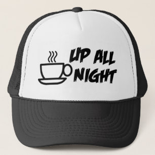 Vers le haut toute la nuit du casquette de