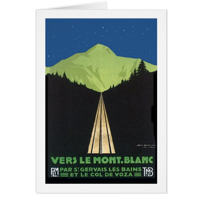 Vers Le Mont. Blanc (Front)