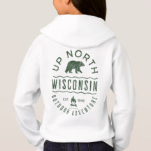 Vers le nord du Wisconsin