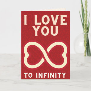 Vers l'infini et au-delà de la carte Valentine