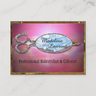 Versailant Cut Hairstylist Salon   3.5" x 2.5" Business Card