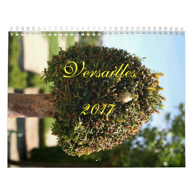 Versailles Calendar 2017 (Cover)