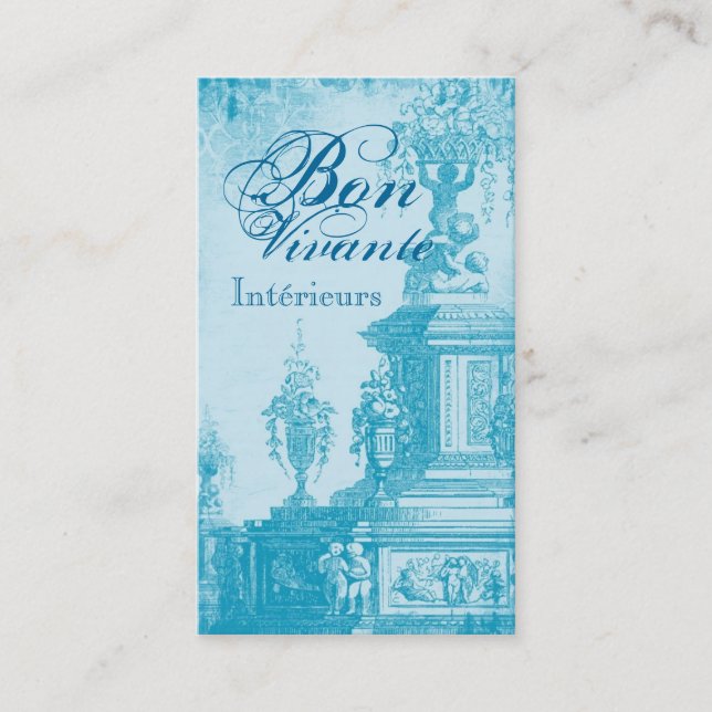 Versailles fait du jardinage carte de visite (Devant)