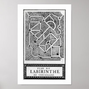 Versailles Maze Poster